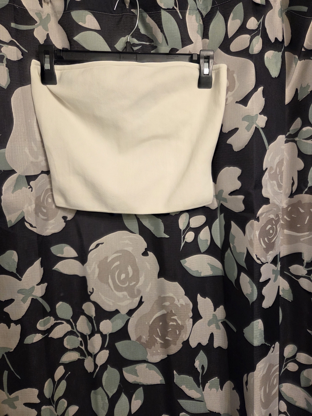 Sincerely Jules Cream Strapless Tube Top